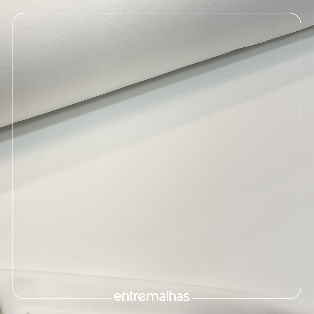 Malha Double Deep - Branco Ref.:330178