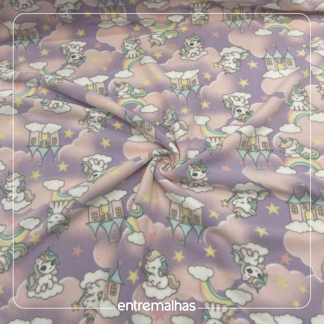 Tecido Soft Microsoft Estampado Ref.:442033