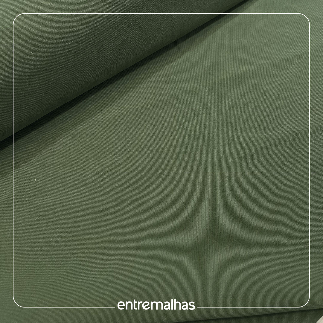 Tecido Alfaiataria Peach - Verde Ref.:860059