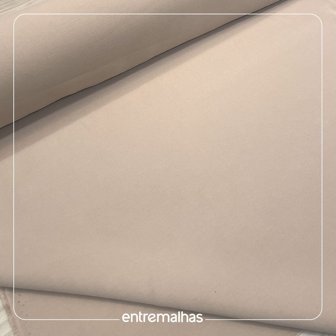 Tecido Alfaiataria Peach - Bege Ref.:860059