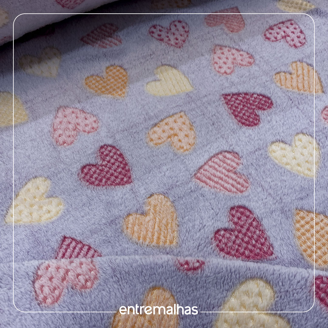 Malha Fleece Brilha No Escuro - Estampado Ref.:320823