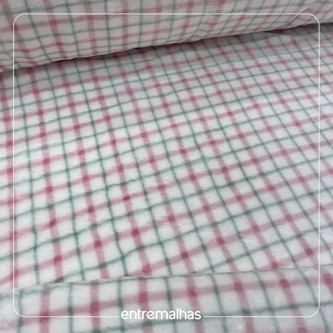 Malha Fleece Estampado - Ref.:330098