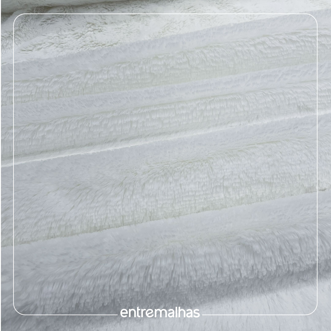 Tecido Pele Baby Soft - Branco Ref.:859127