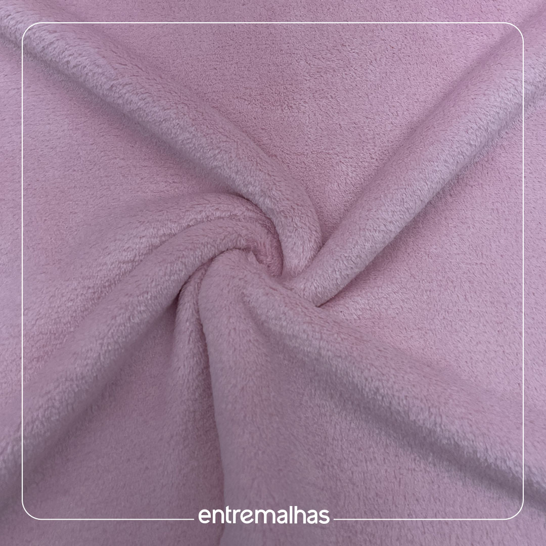 Malha Fleece - Rosa Ref.:320186