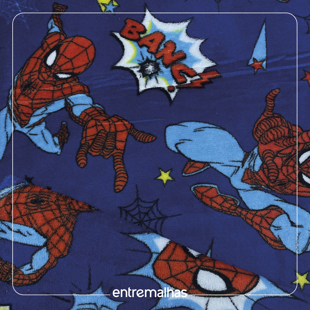 Malha Fleece Personagem - Estampado Ref.:330043