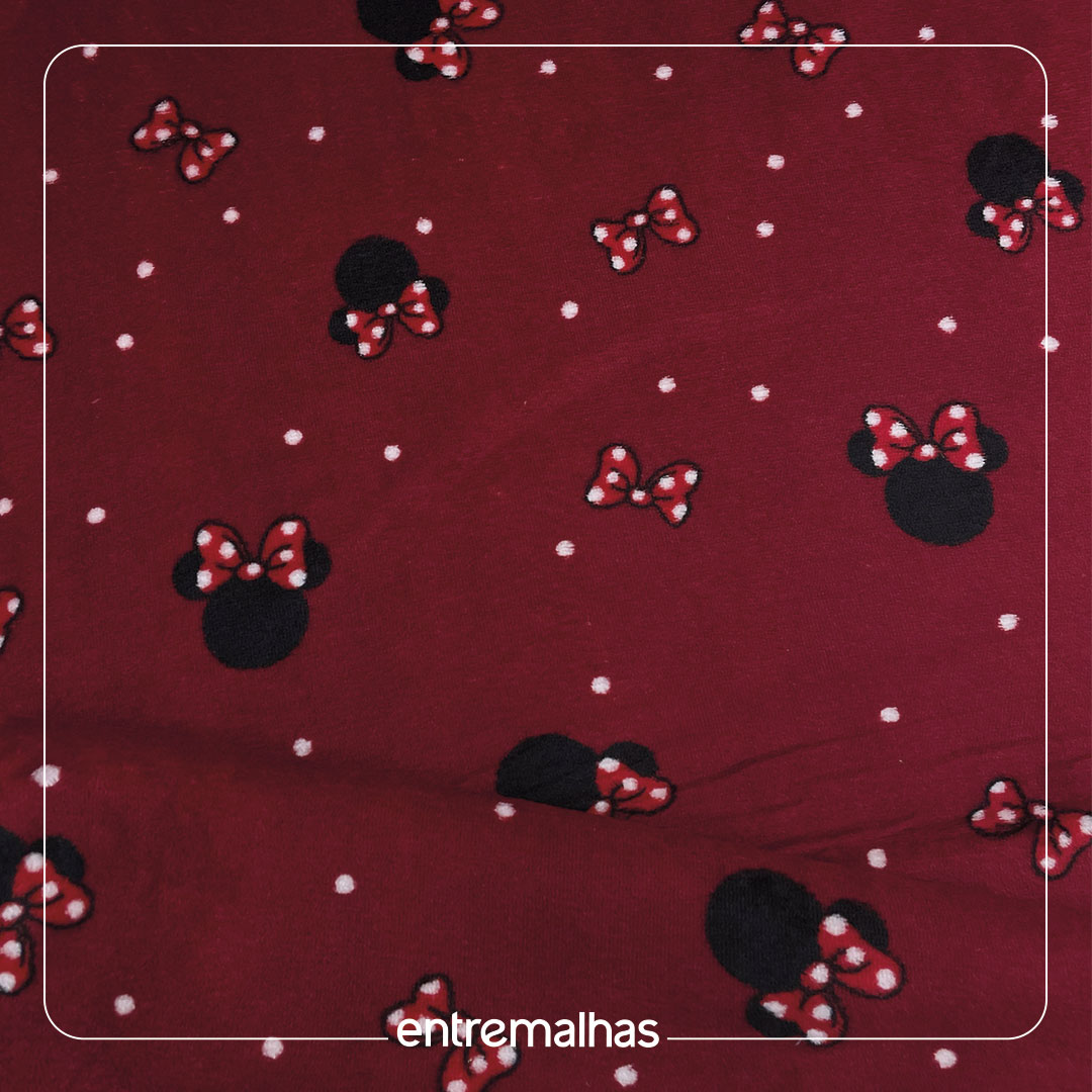 Malha Fleece Personagem - Estampado Ref.:330043
