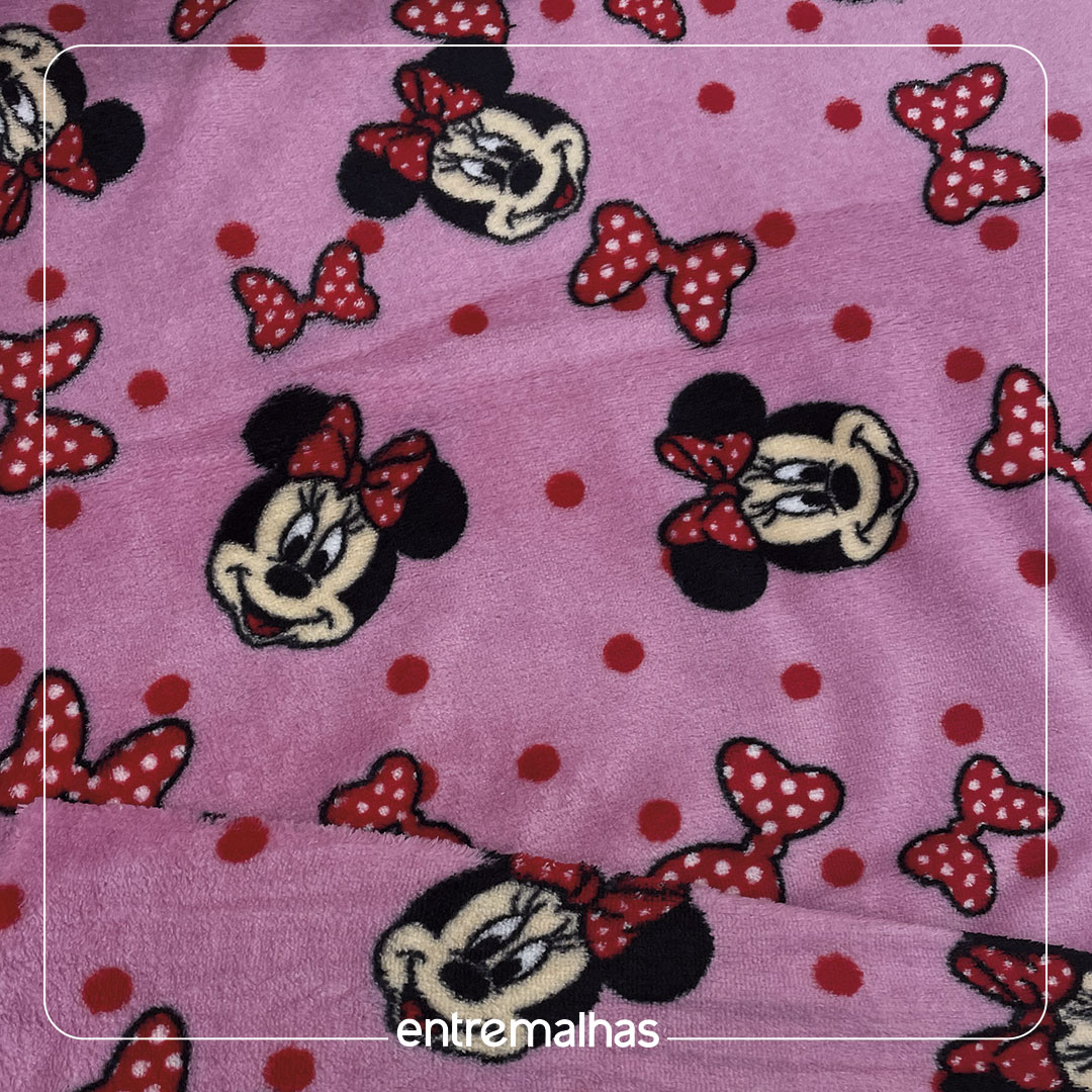 Malha Fleece Personagem - Estampado Ref.:330043