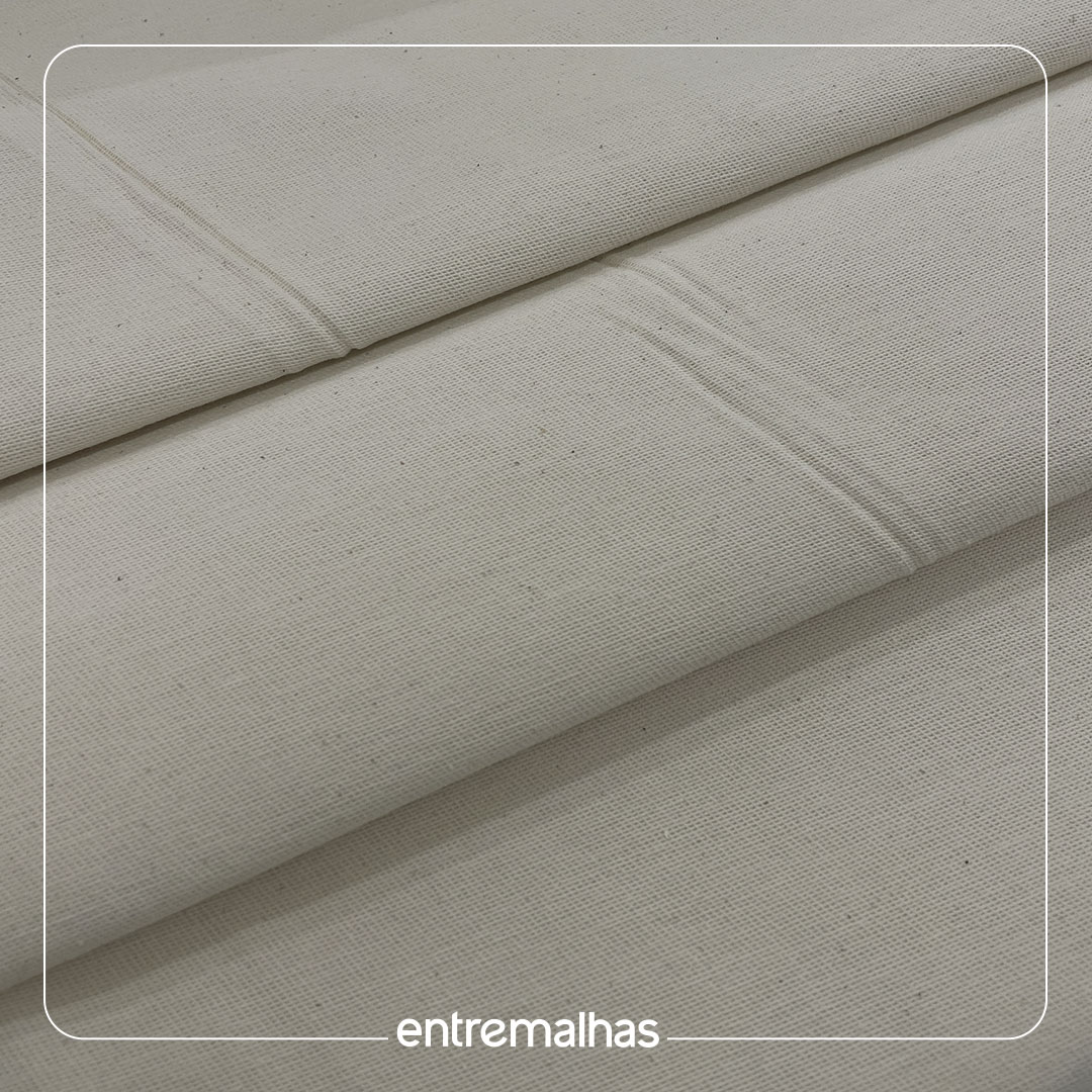 Tecido Brim Pesada GW - Cru Ref.: 700046
