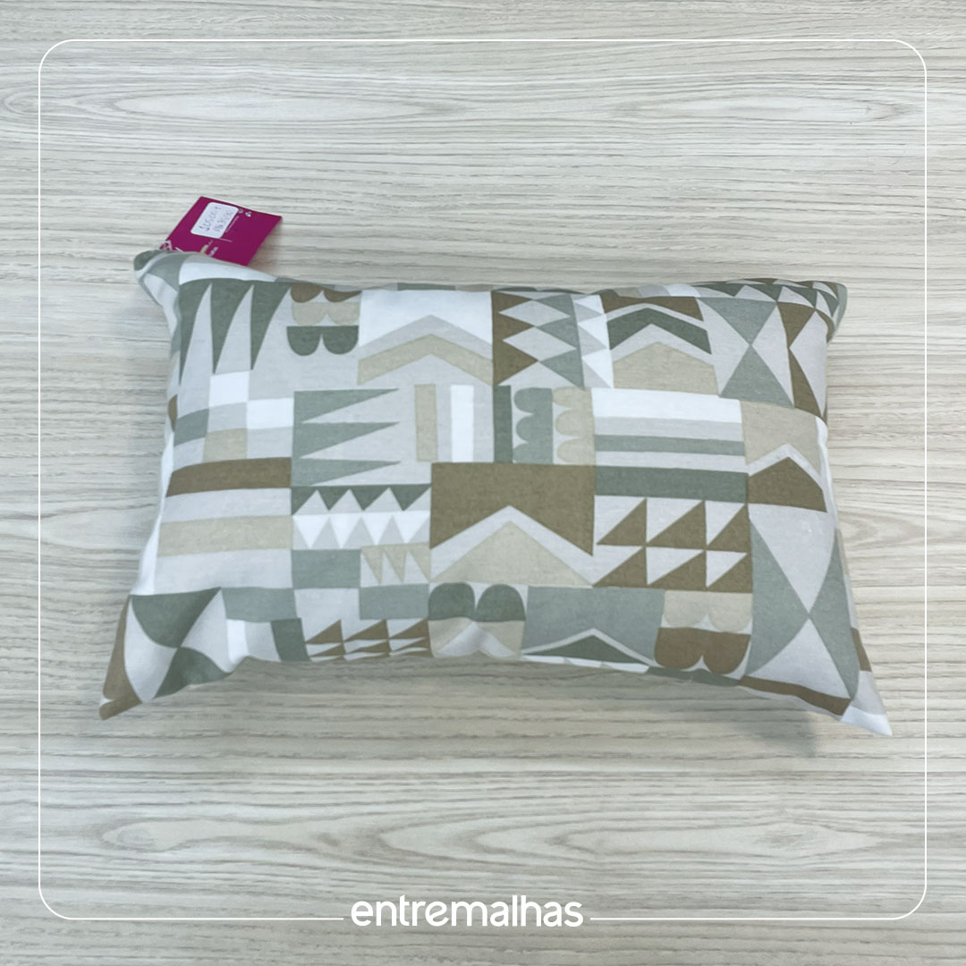 Capa Almofada Retangular Elegance - Estampado Ref.: 105007