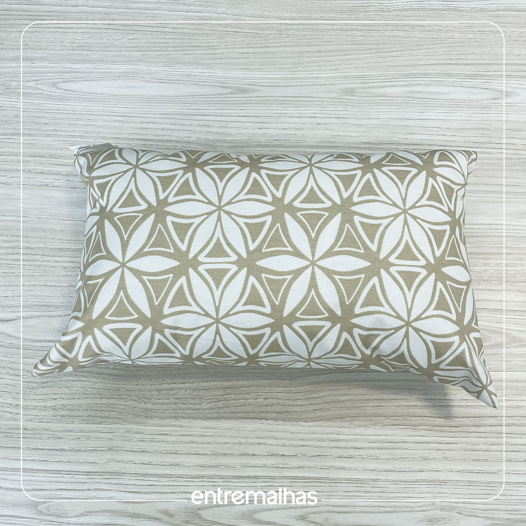 Capa Almofada Retangular Elegance - Estampado Ref.: 105007