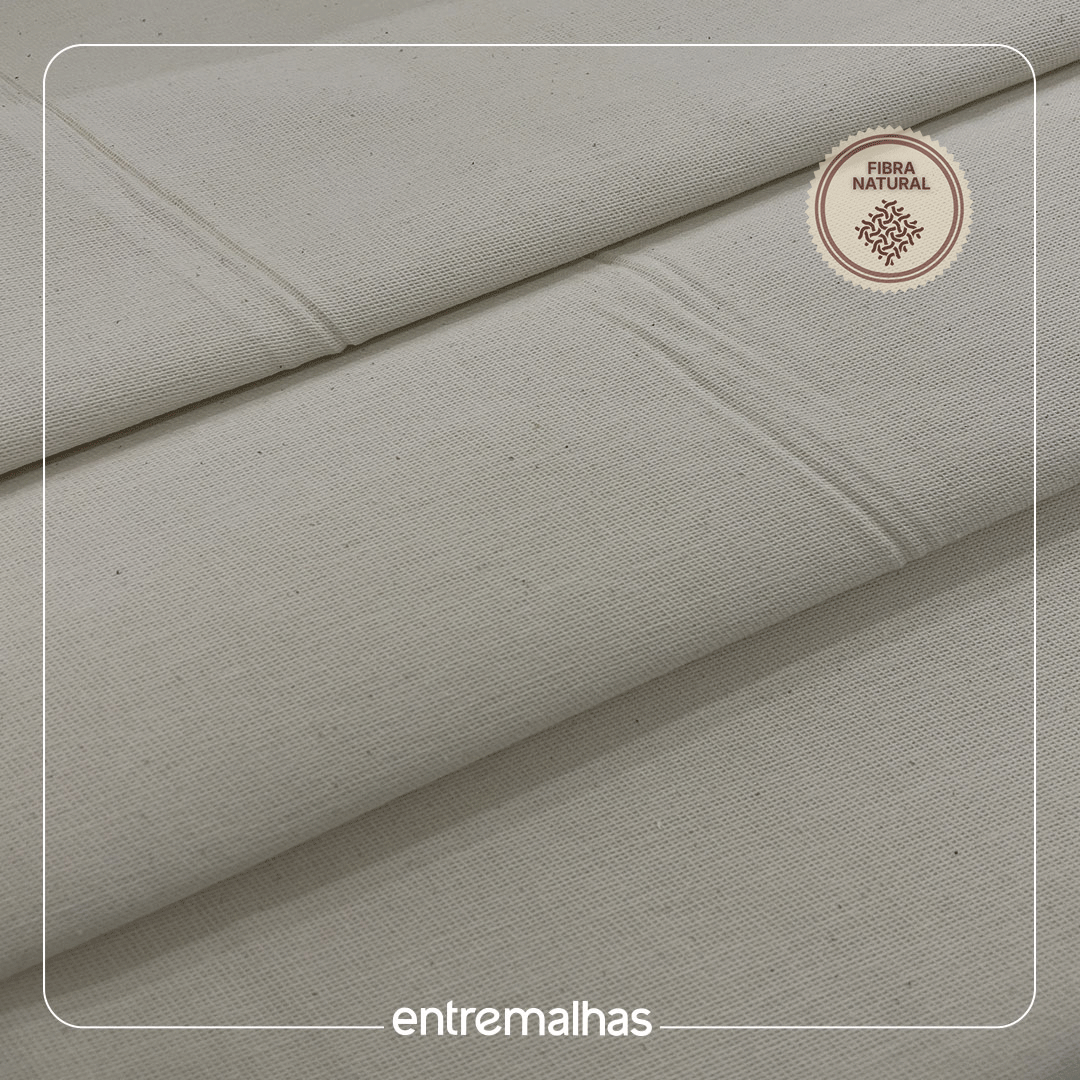 Tecido Brim Pesada GW - Cru Ref.: 700046