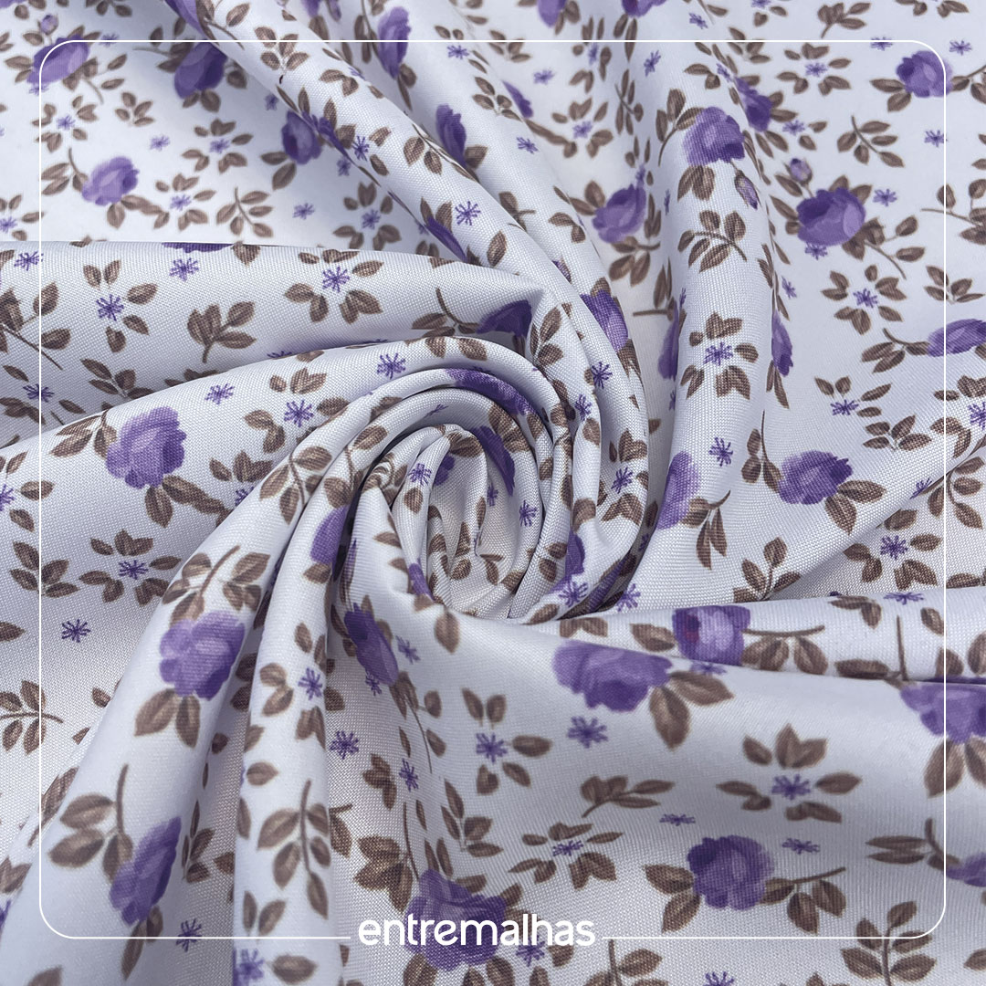 Tecido Oxfordine Estampado | Entremalhas