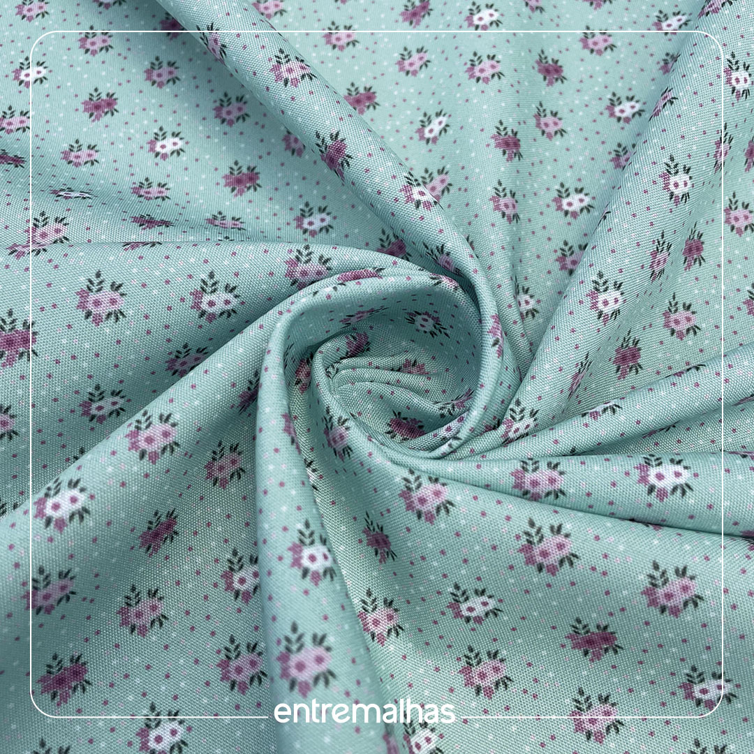 Tecido Oxfordine Estampado | Entremalhas