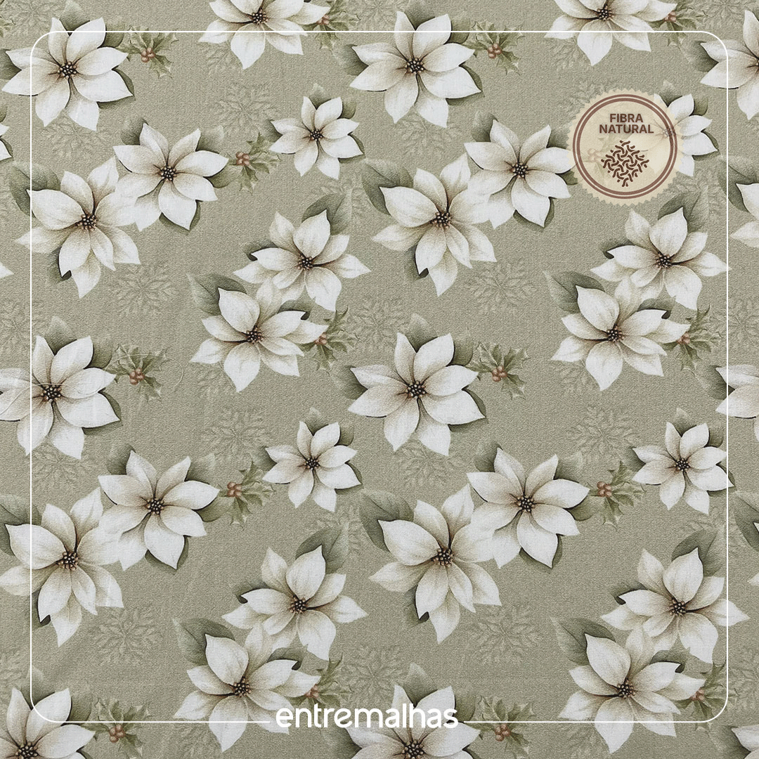 Tecido Natal/Vintage - Estampado Ref.:860076