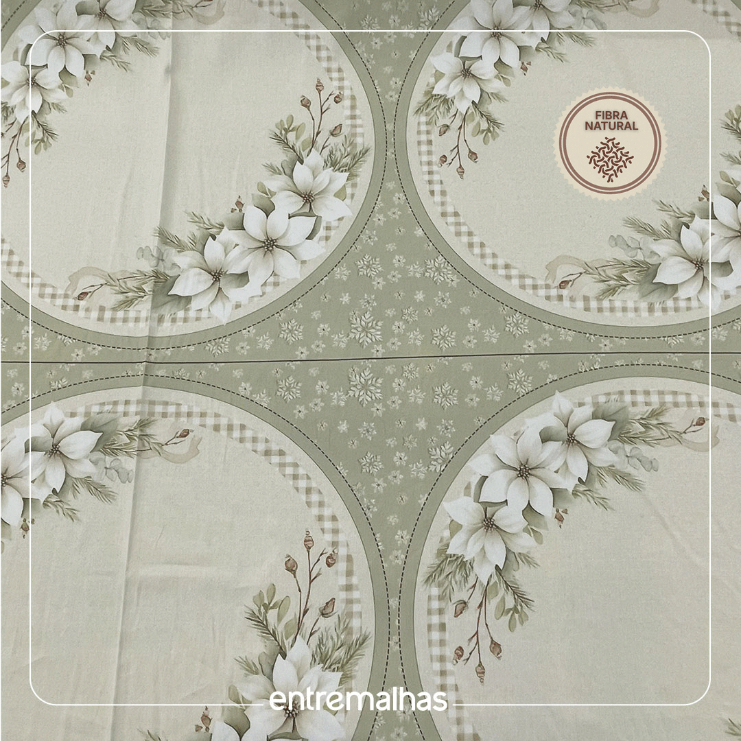 Tecido Natal/Vintage - Estampado Ref.:860076