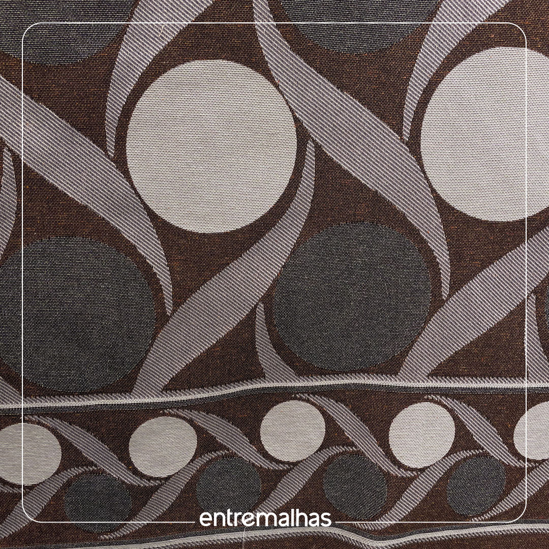 Tecido Jacquard Para Mantas E Almofadas - Ref.:859551