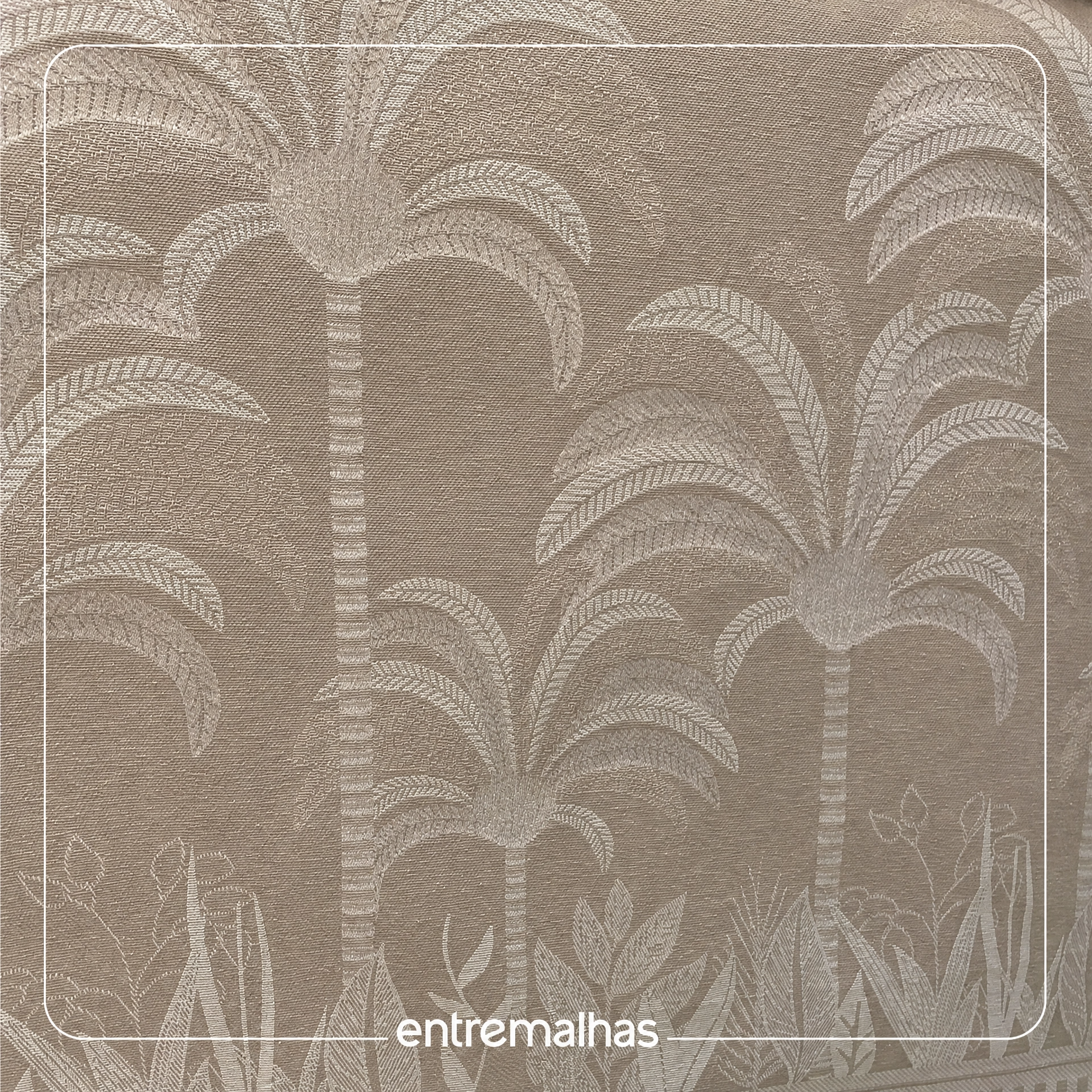 Tecido Jacquard Para Mantas E Almofadas - Ref.:859551
