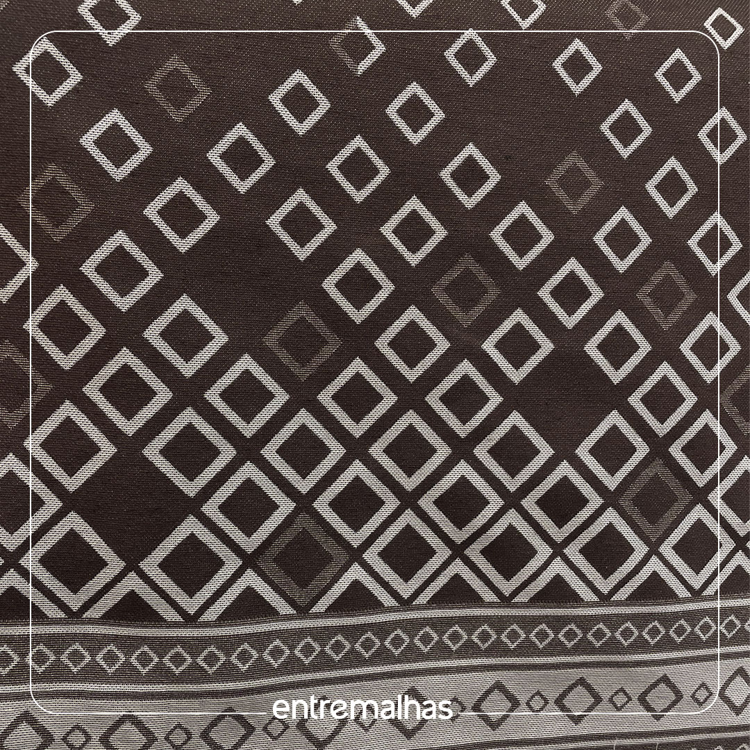 Tecido Jacquard Para Mantas E Almofadas - Ref.:859551
