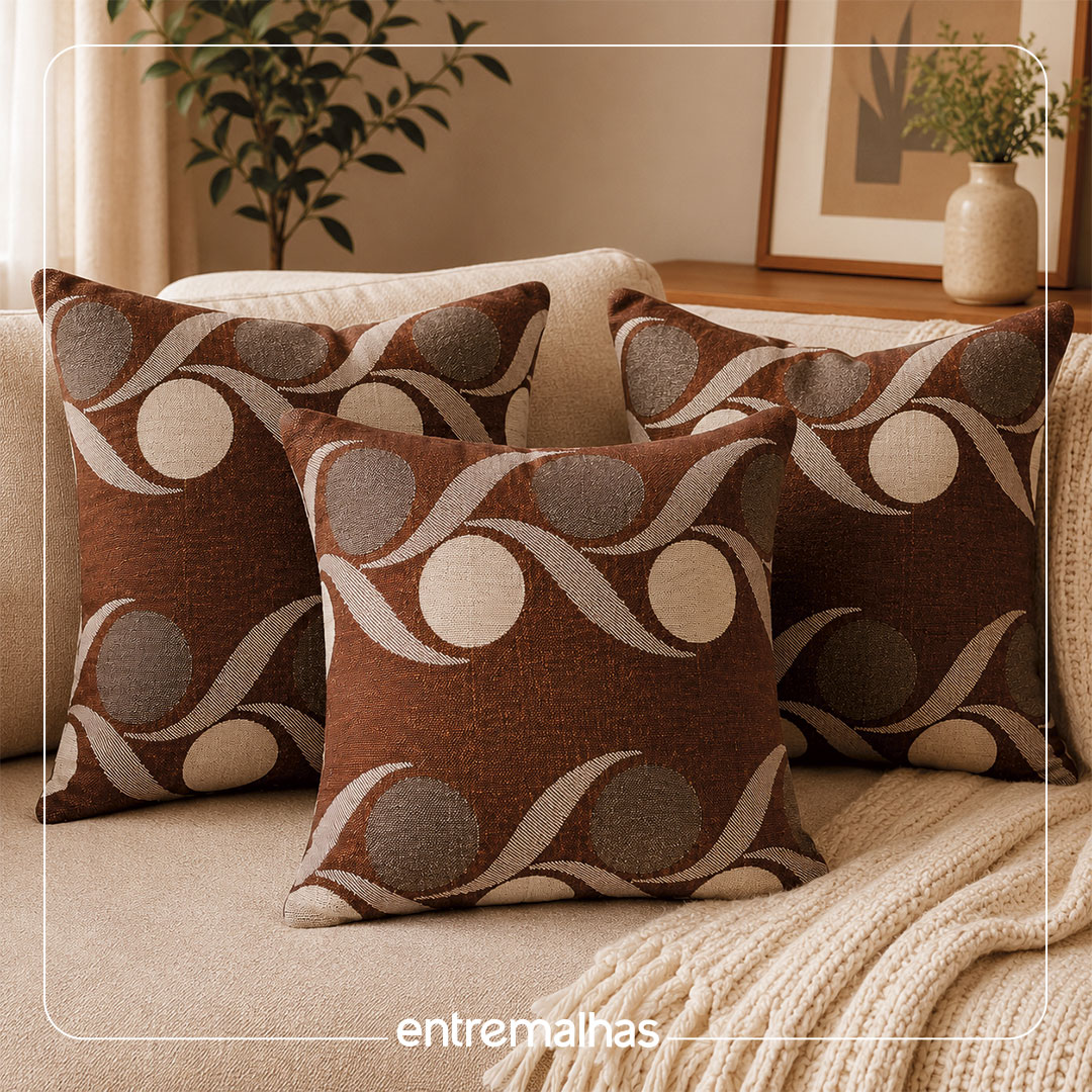 Tecido Jacquard Para Almofadas - Ref.:859551