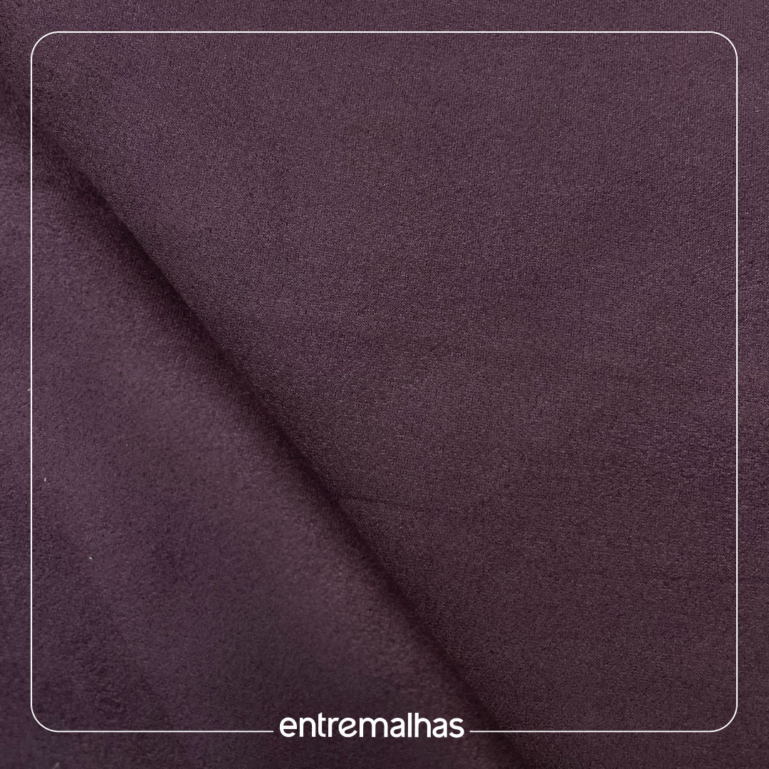 Malha Scuba Suede - Café Ref.:320531