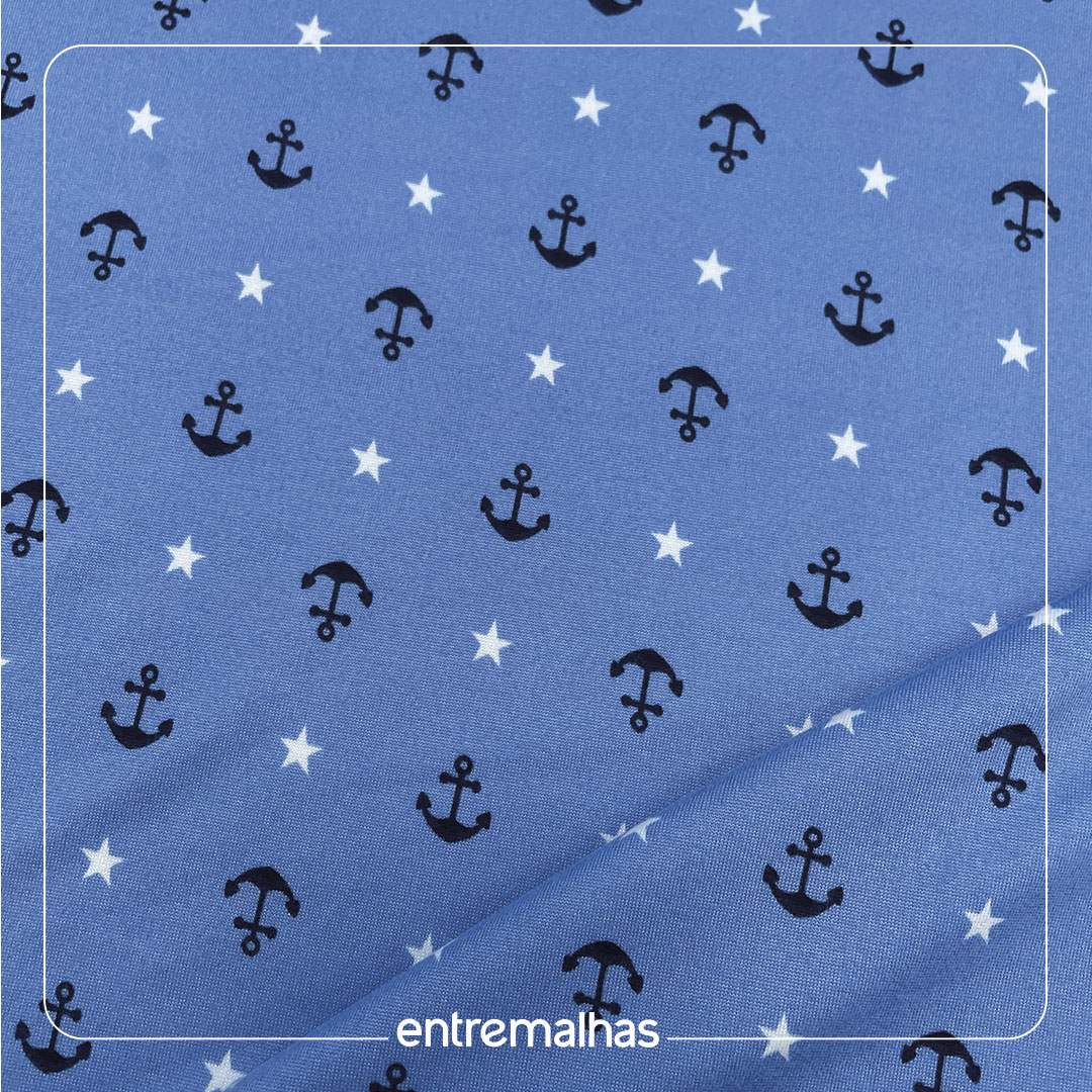Malha Suede Estampada - Ref.:320853