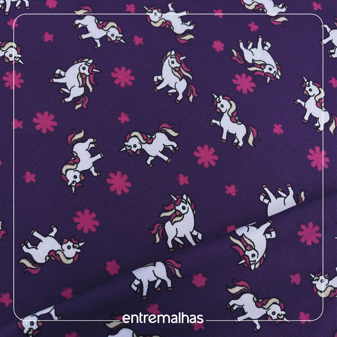 Malha Suede Estampada - Ref.:320853