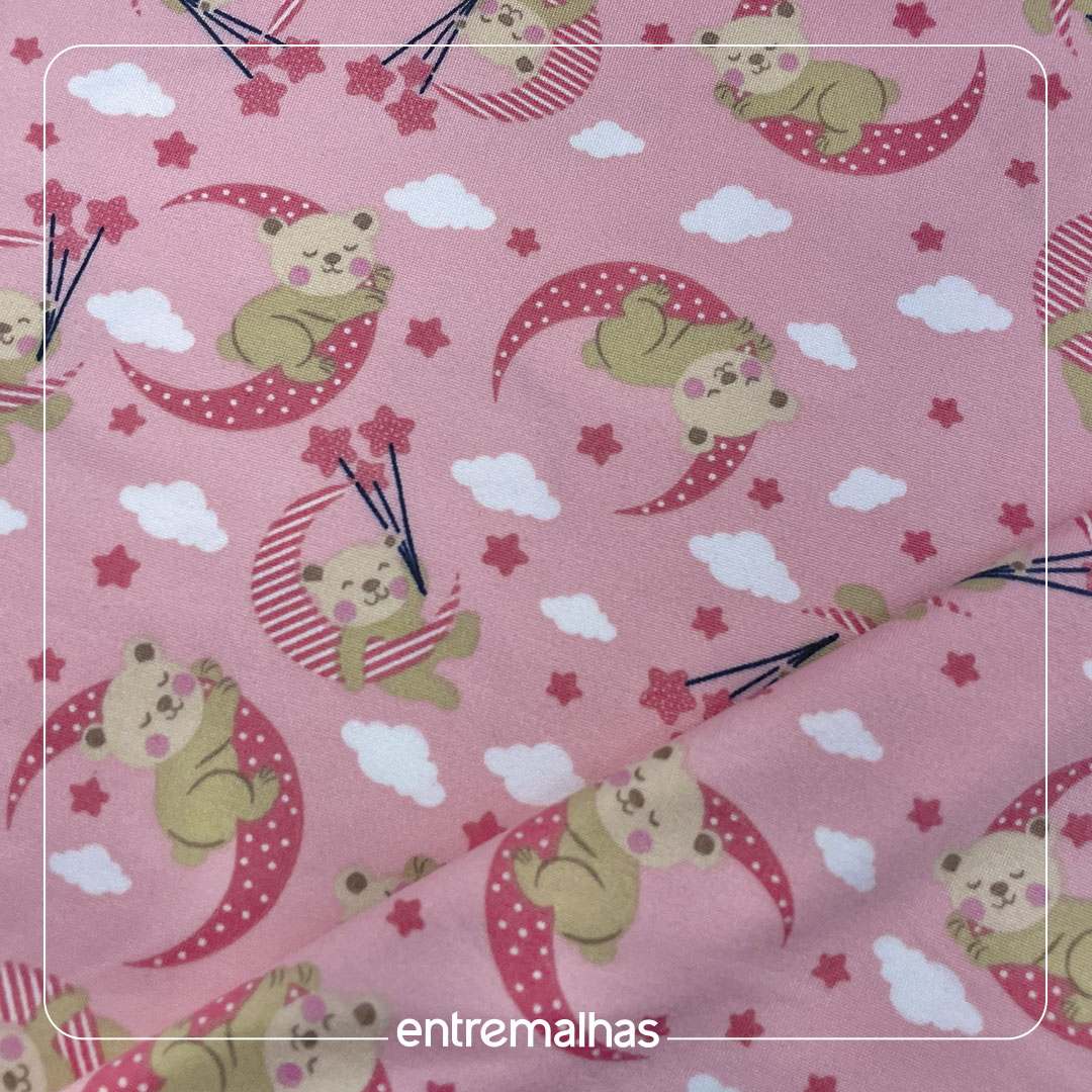 Malha Suede Estampada - Ref.:320853