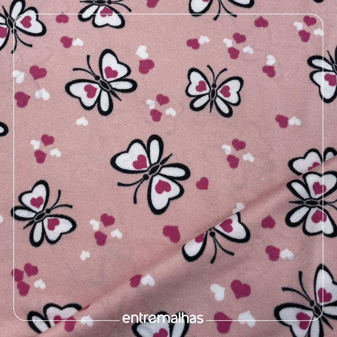 Malha Suede Estampada - Ref.:320853