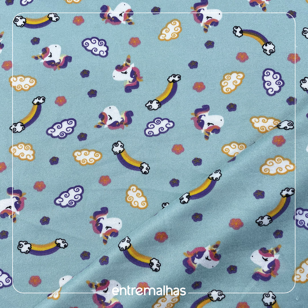Malha Suede Estampada - Ref.:320853