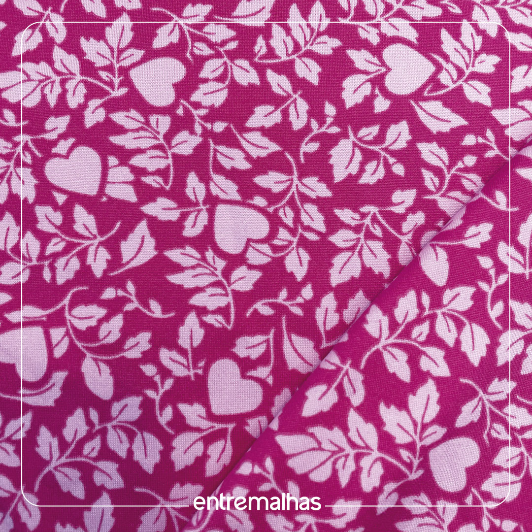 Malha Suede Estampada - Ref.:320853
