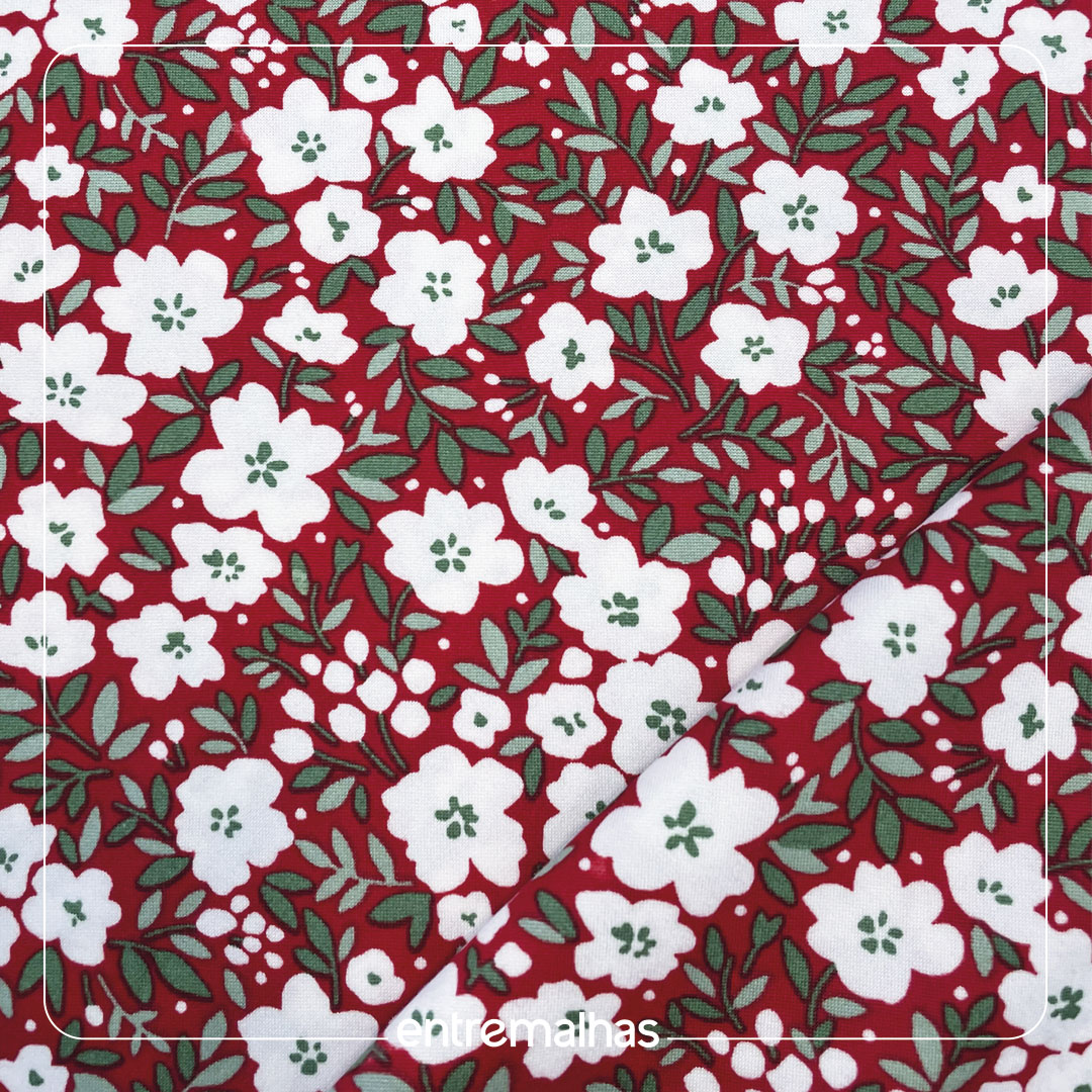 Malha Suede Estampada - Ref.:320853
