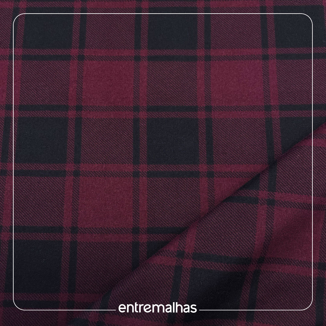 Malha Suede Estampada - Ref.:320853
