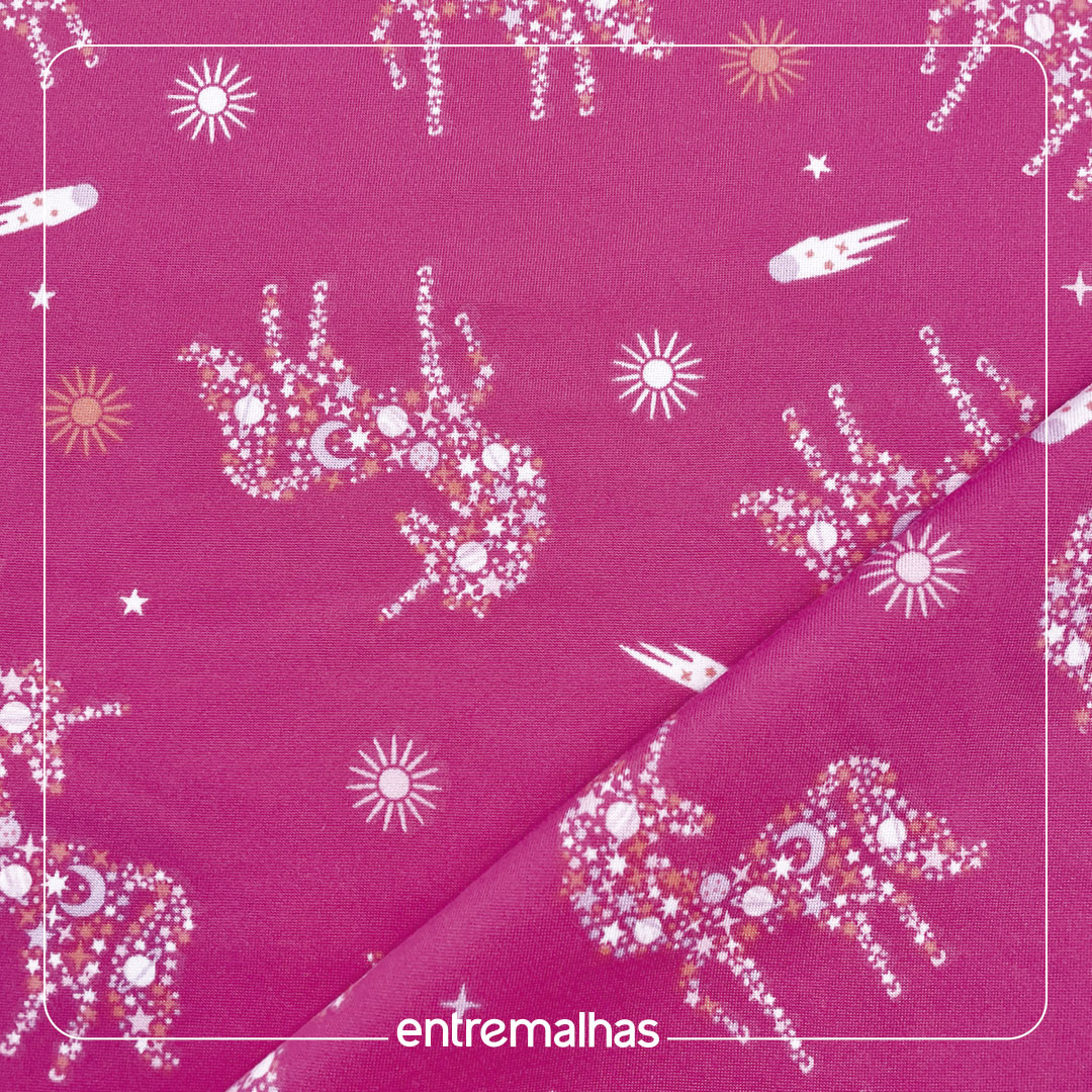Malha Suede Estampada - Ref.:320853