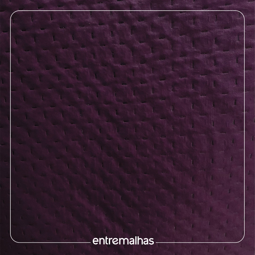 Tecido Matelassê Microfibra - Roxo Ref.:858010