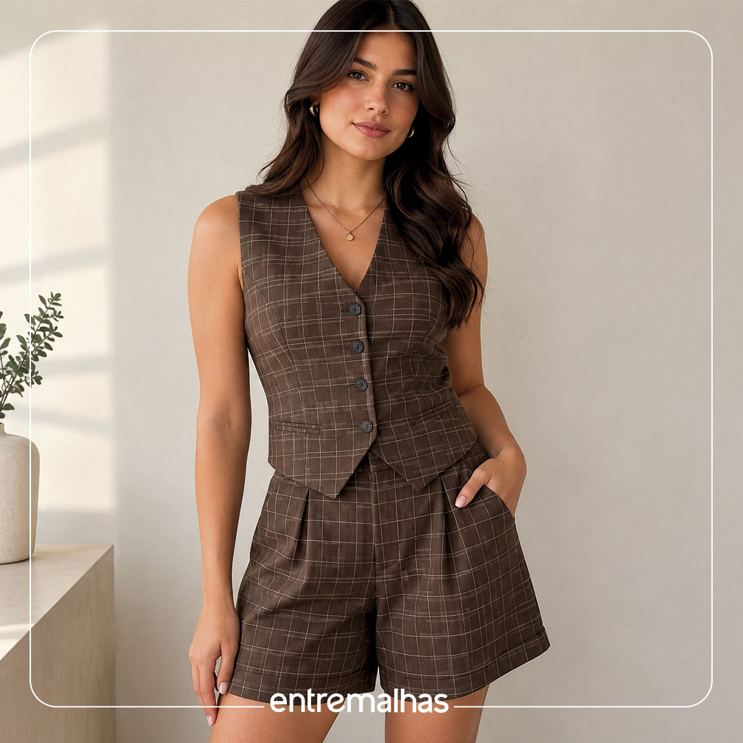 Tecido Alfaiataria Twill Melange - Cinza Ref.:860105