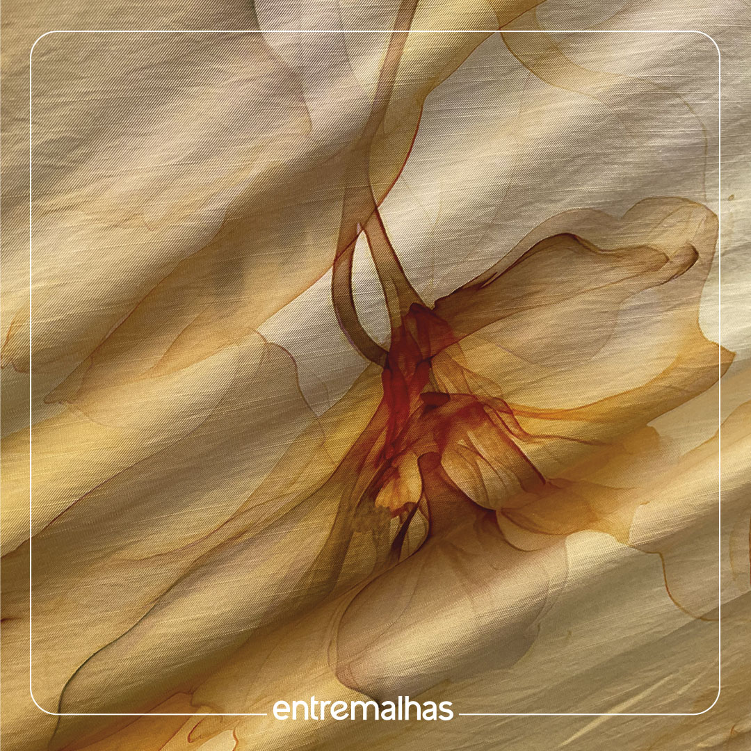 Tecido Solaris Digital - Amarelo Ref.:860065