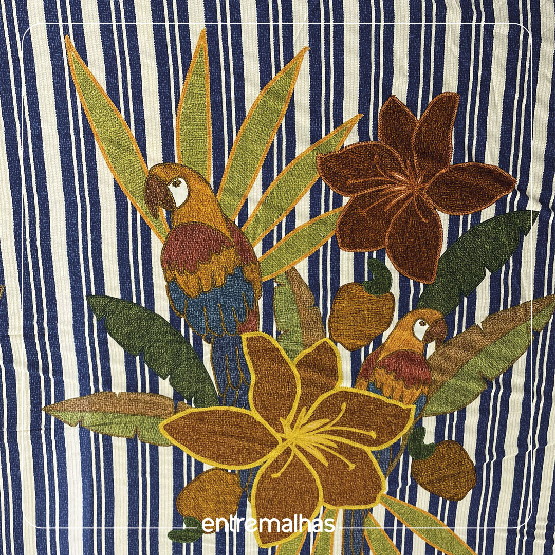 Tecido Viscose Estampada Farme  Ref.: 860114