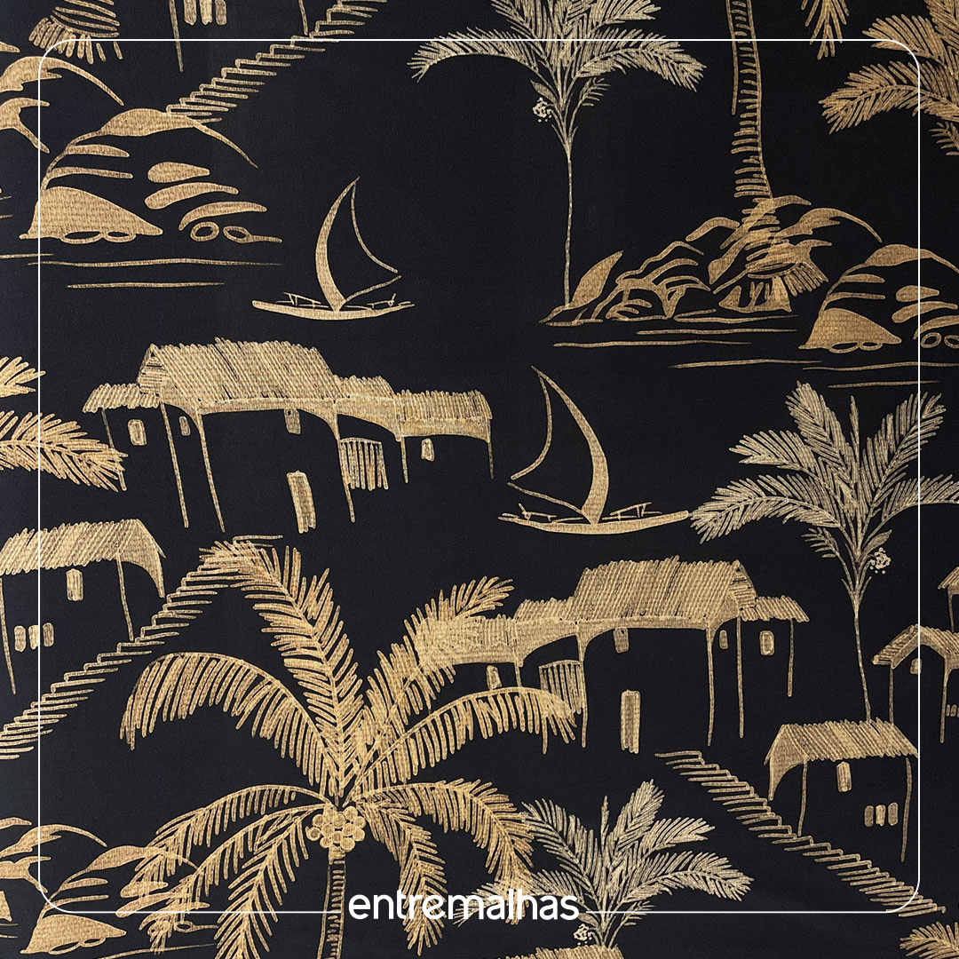 Tecido Viscose Estampada Farme Ref.: 860114
