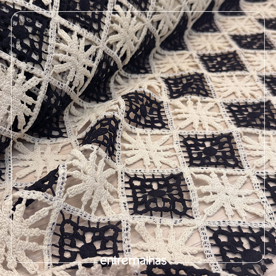 Tecido Crochet San Pietro - Ref.: 860116