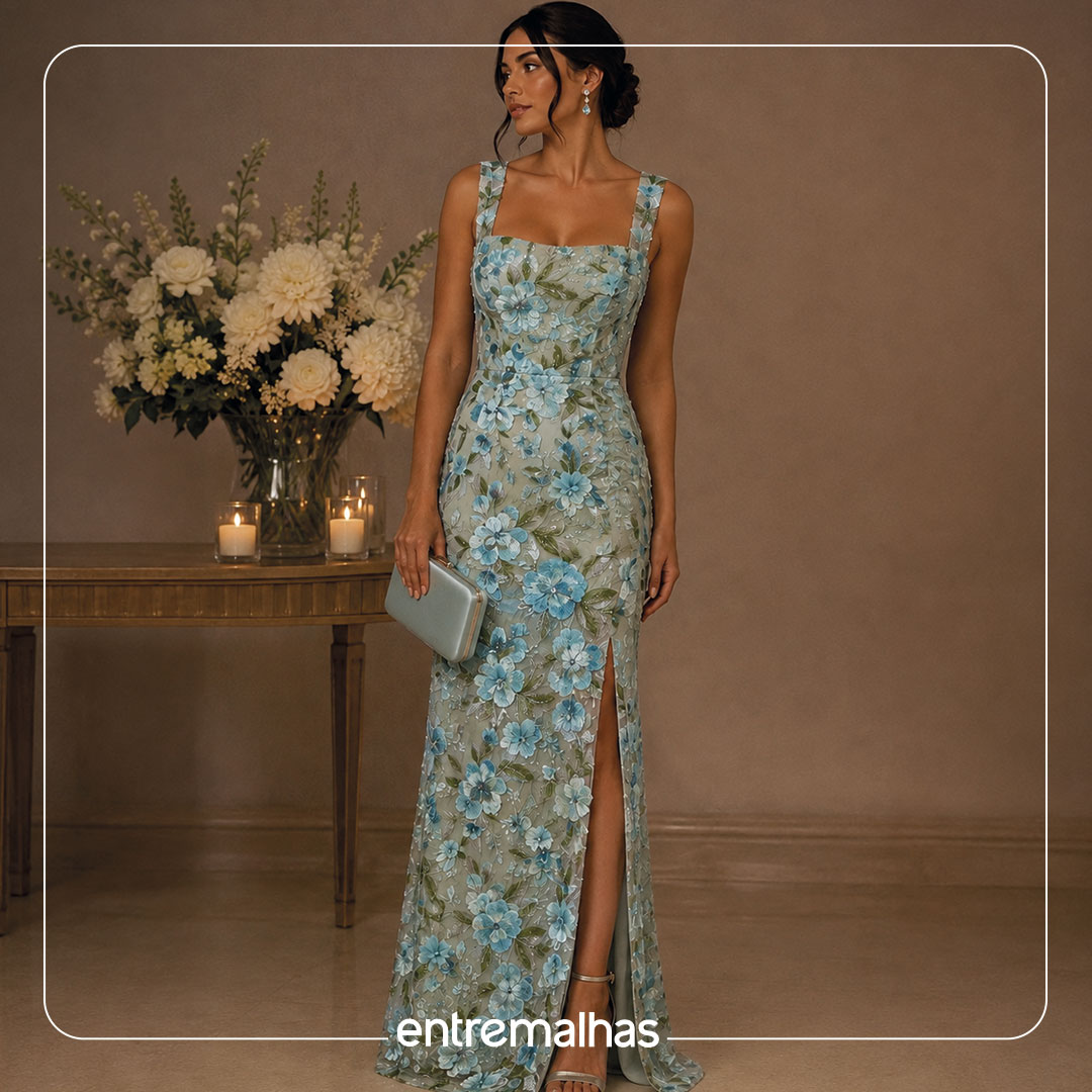 Renda Bordada - Floral Ref.: 814265