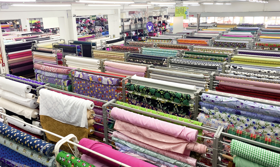 Imagem interna da Loja Entremalhas