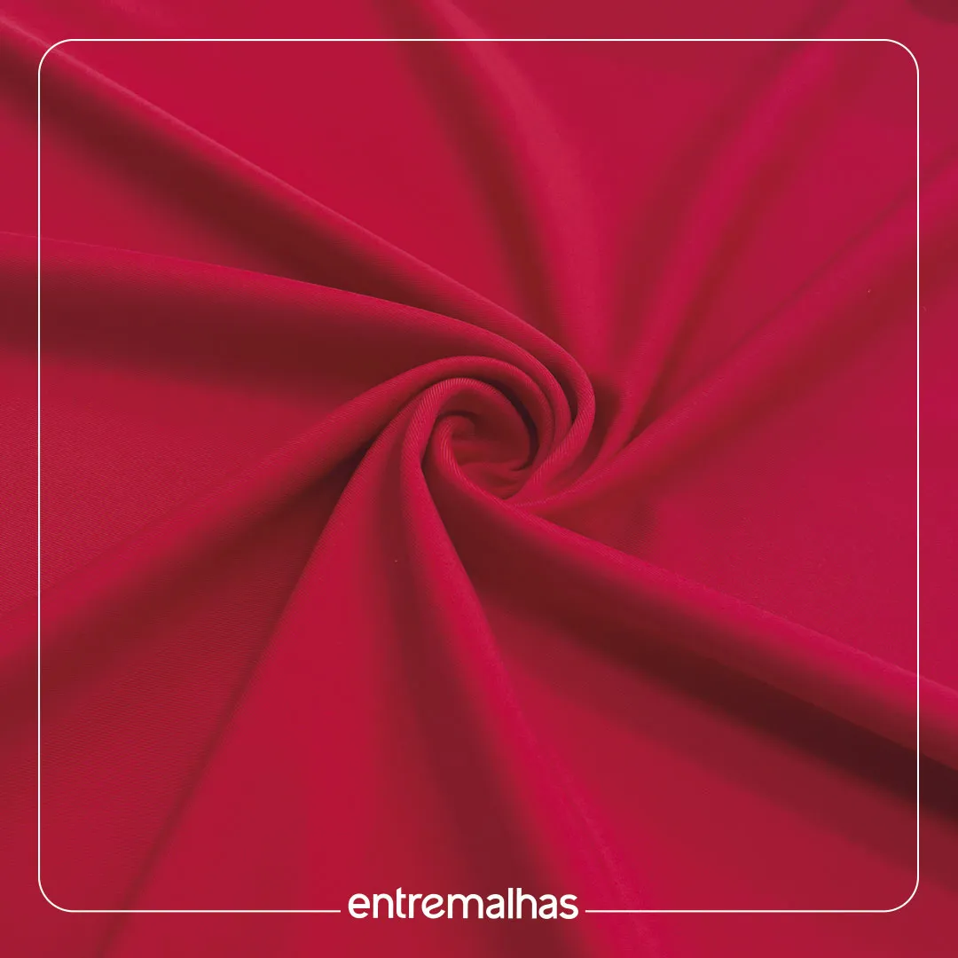 Tecido Lycra Praia UV50 Vermelho