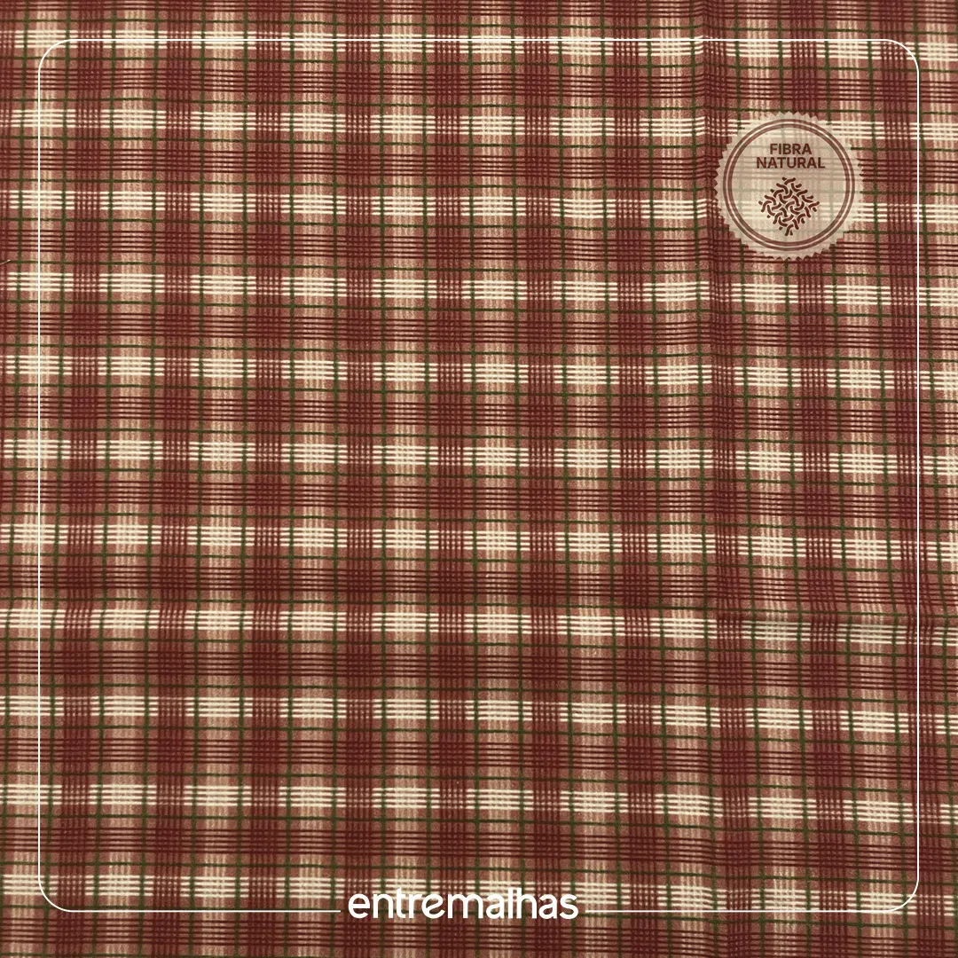 Tecido Natal/Vintage Estampado, foto 1 de 3